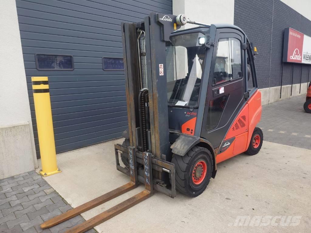 Linde H25/600D/393 Diesel heftrucks