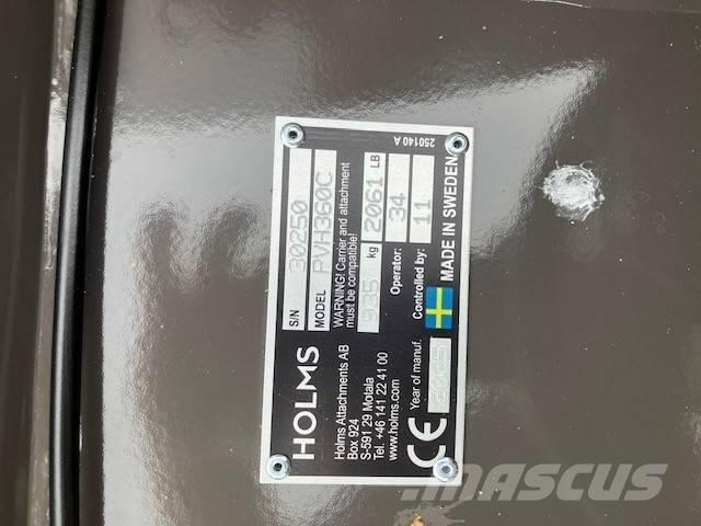 Holms PVH360 ( 3P ) Sneeuwschuivers en -ruimers