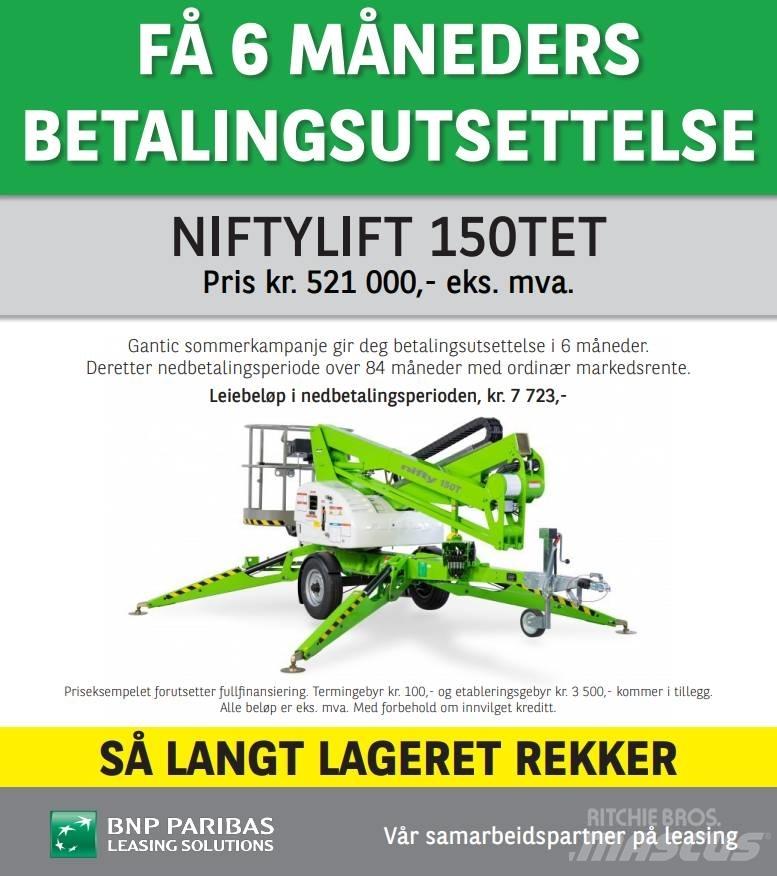 Niftylift 150TET Aanhanger hoogwerkers