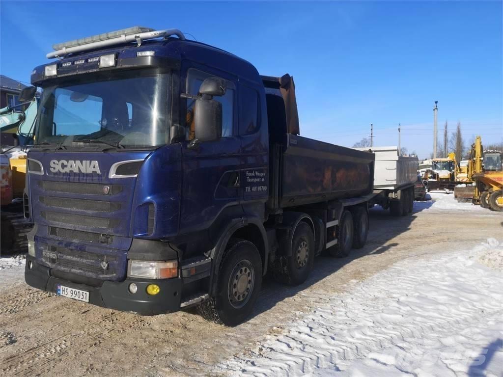 Scania R560 8x4 Portaalsysteem vrachtwagens