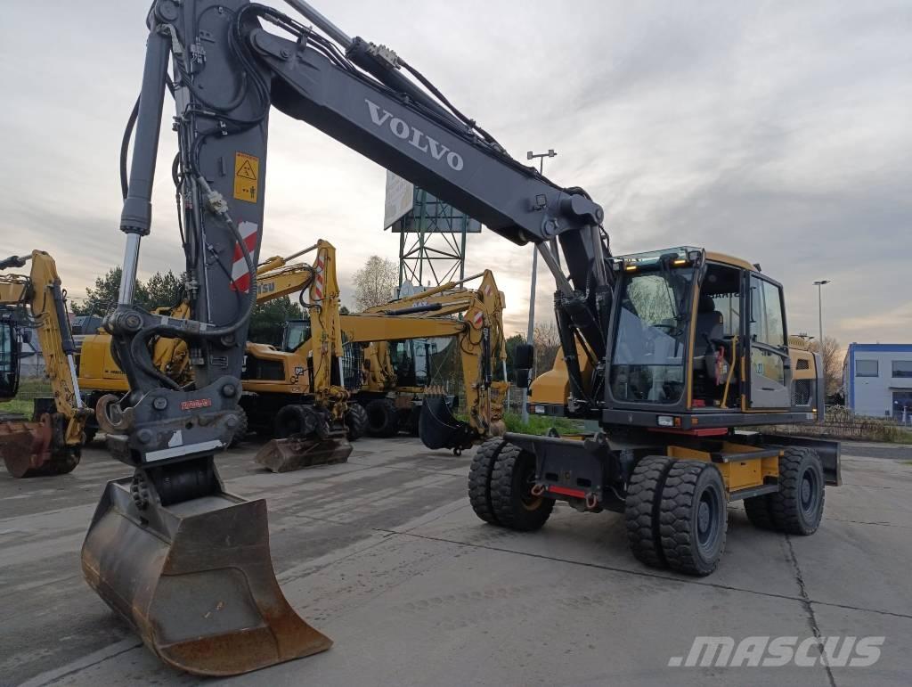 Volvo EW 210 D Wielgraafmachines