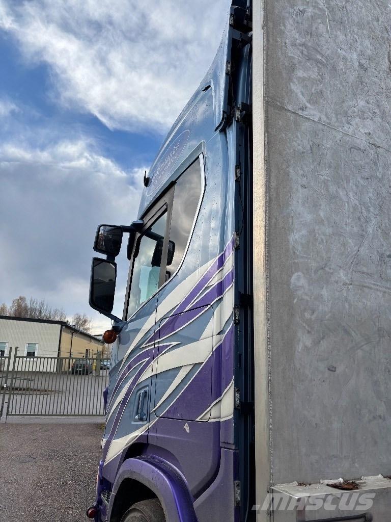 Scania R730B6X4NB Hout-Bakwagens