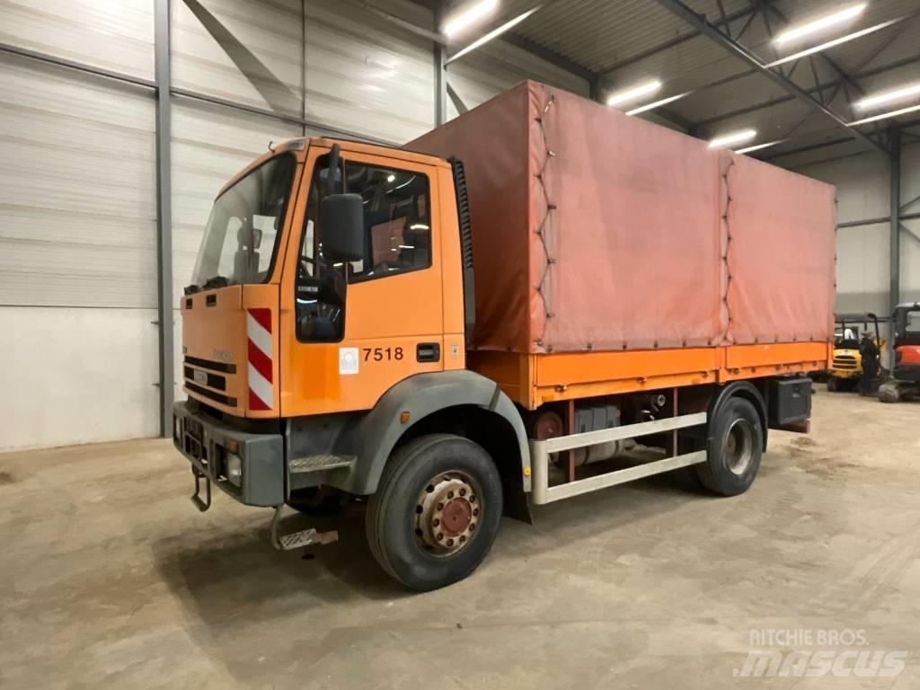 Iveco 135E 18 4X4 Bakwagens met gesloten opbouw