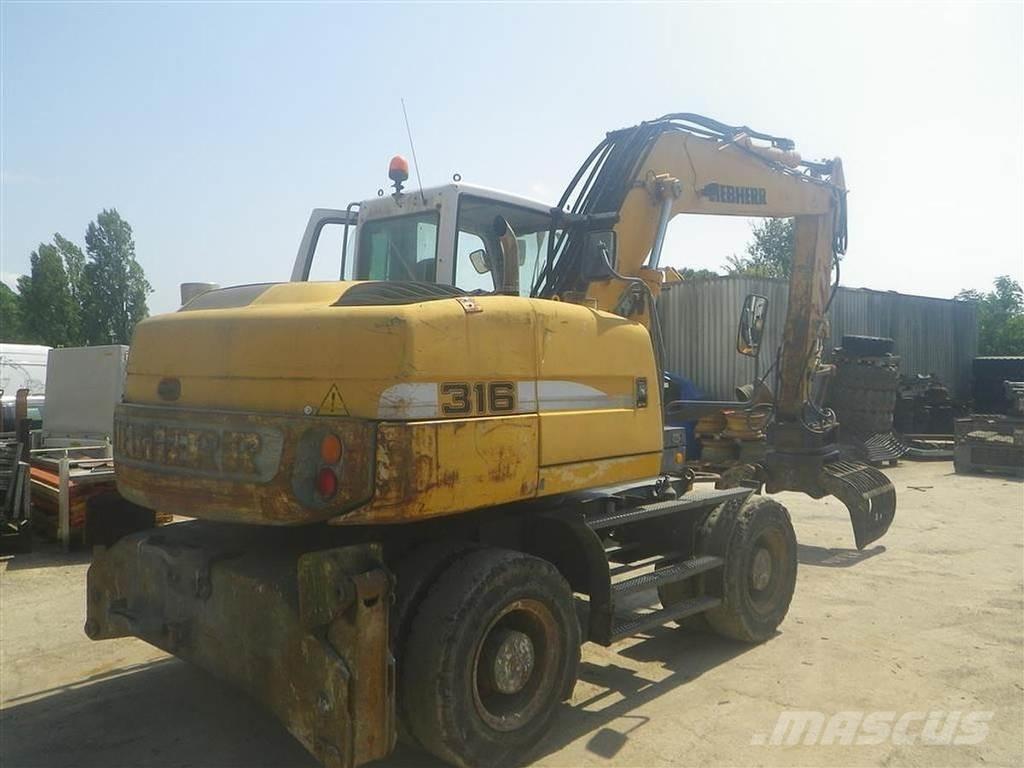 Liebherr A316Li Speciale Graafmachines