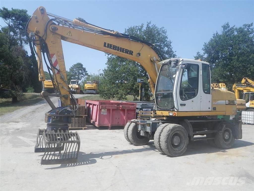 Liebherr A316Li Speciale Graafmachines