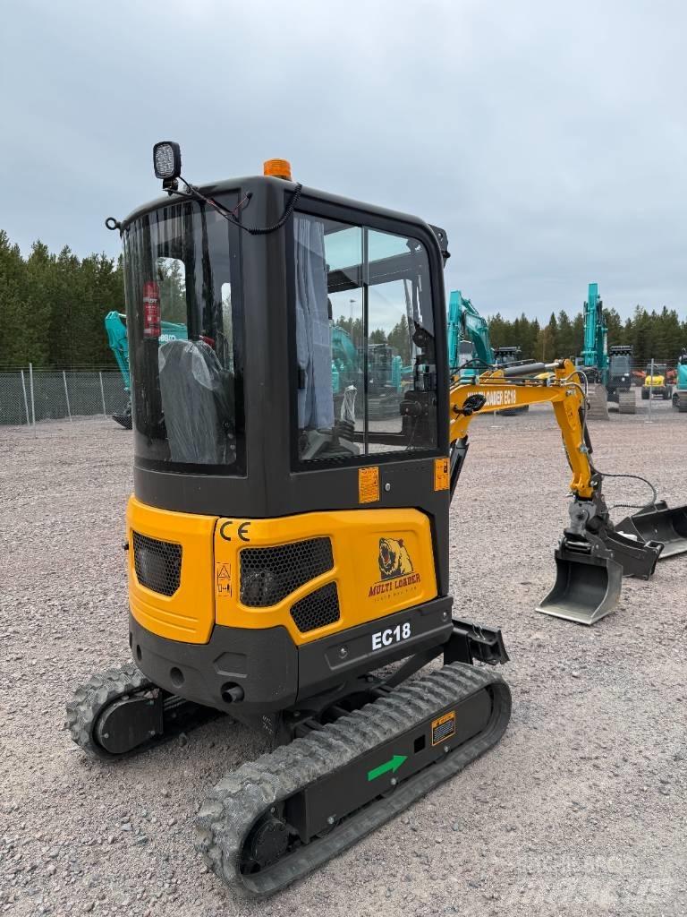 Multiloader EC 18 Minigraafmachines < 7t