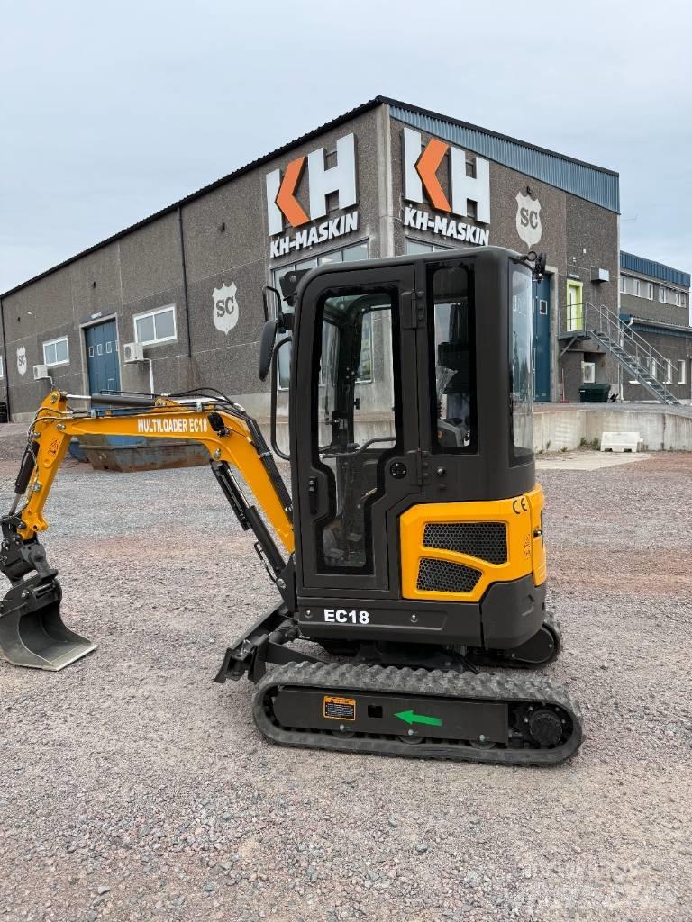 Multiloader EC 18 Minigraafmachines < 7t
