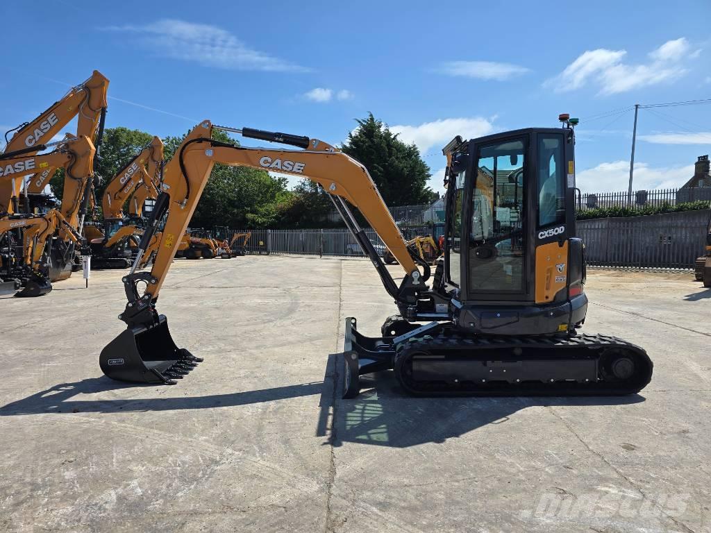 CASE CX50D Minigraafmachines < 7t