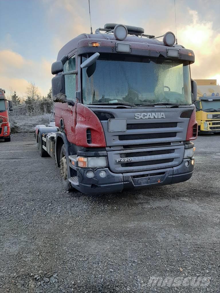 Scania P 420 Containerchassis