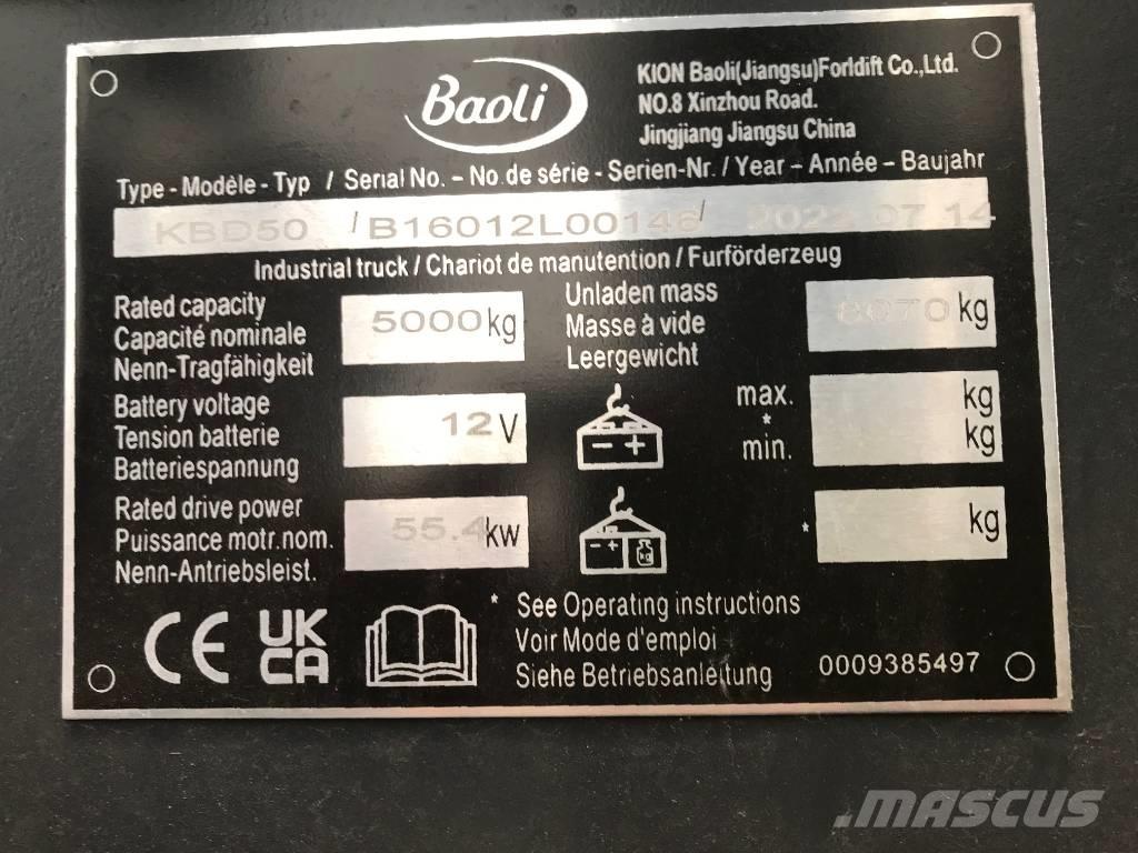 Baoli KBD 50S Diesel heftrucks