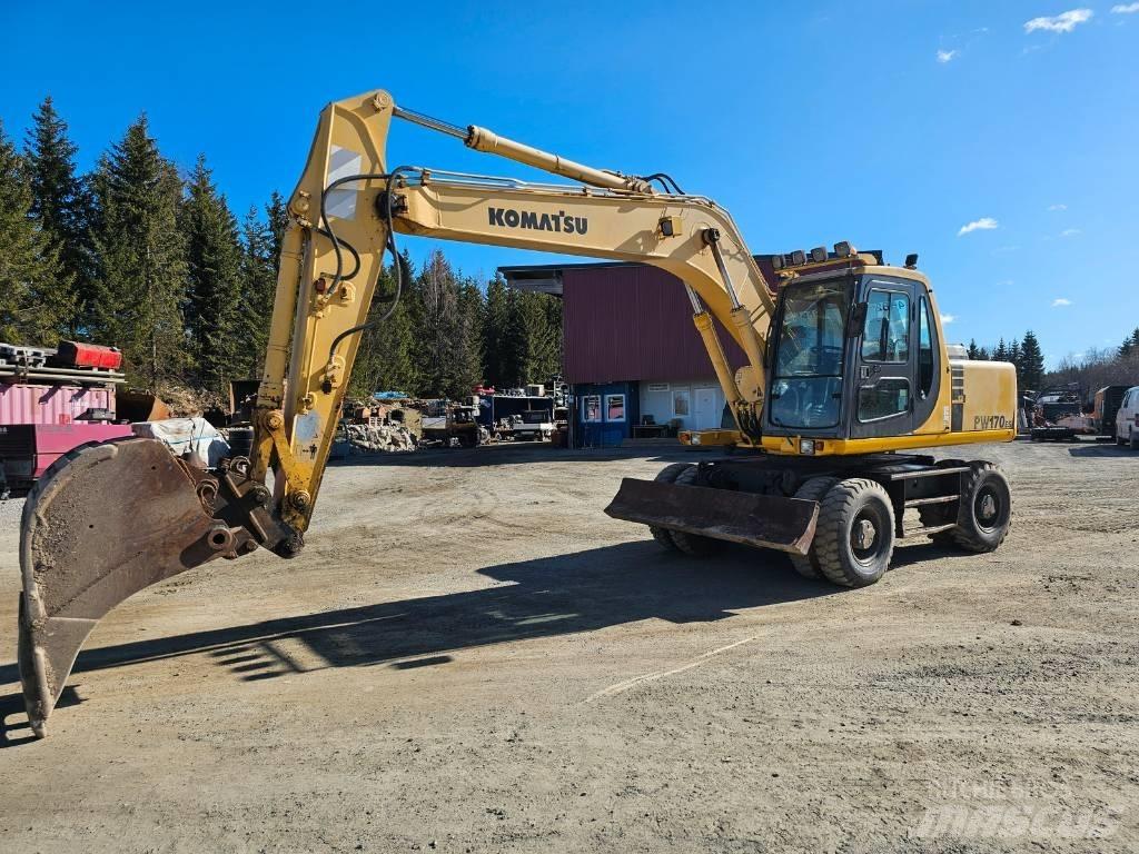 Komatsu PW 170-6 Wielgraafmachines