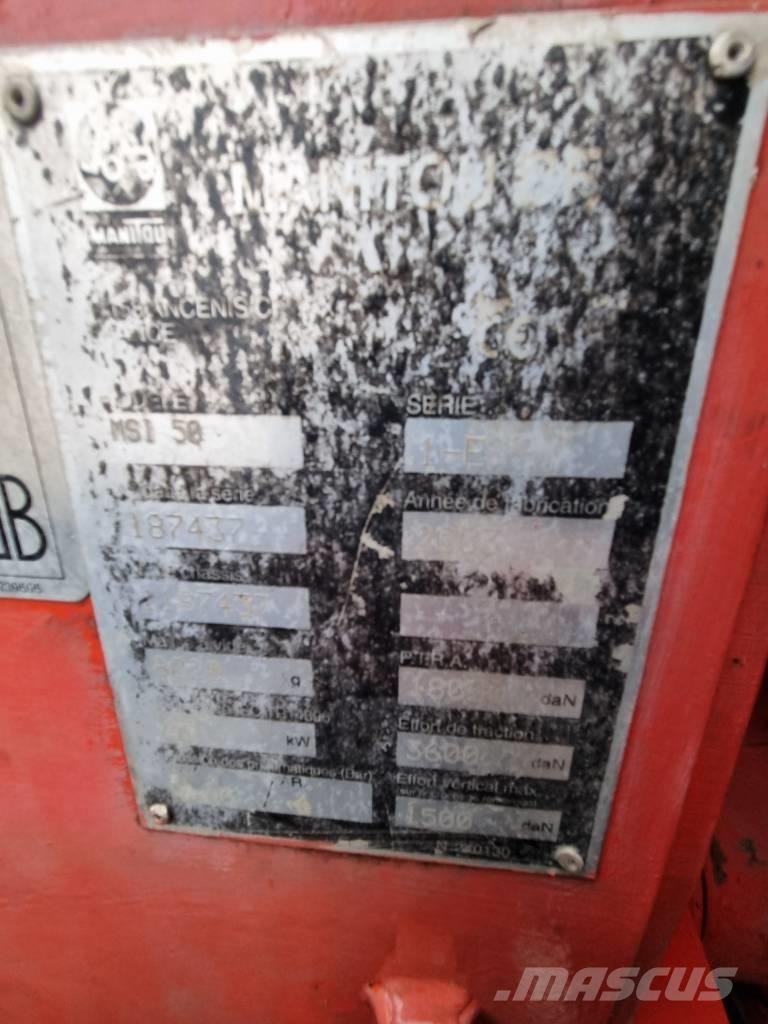 Manitou MSI 50 Vorkheftruck voor zwaar terrein