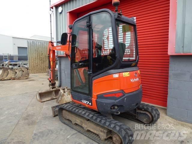 Kubota U 27-4 Minigraafmachines < 7t