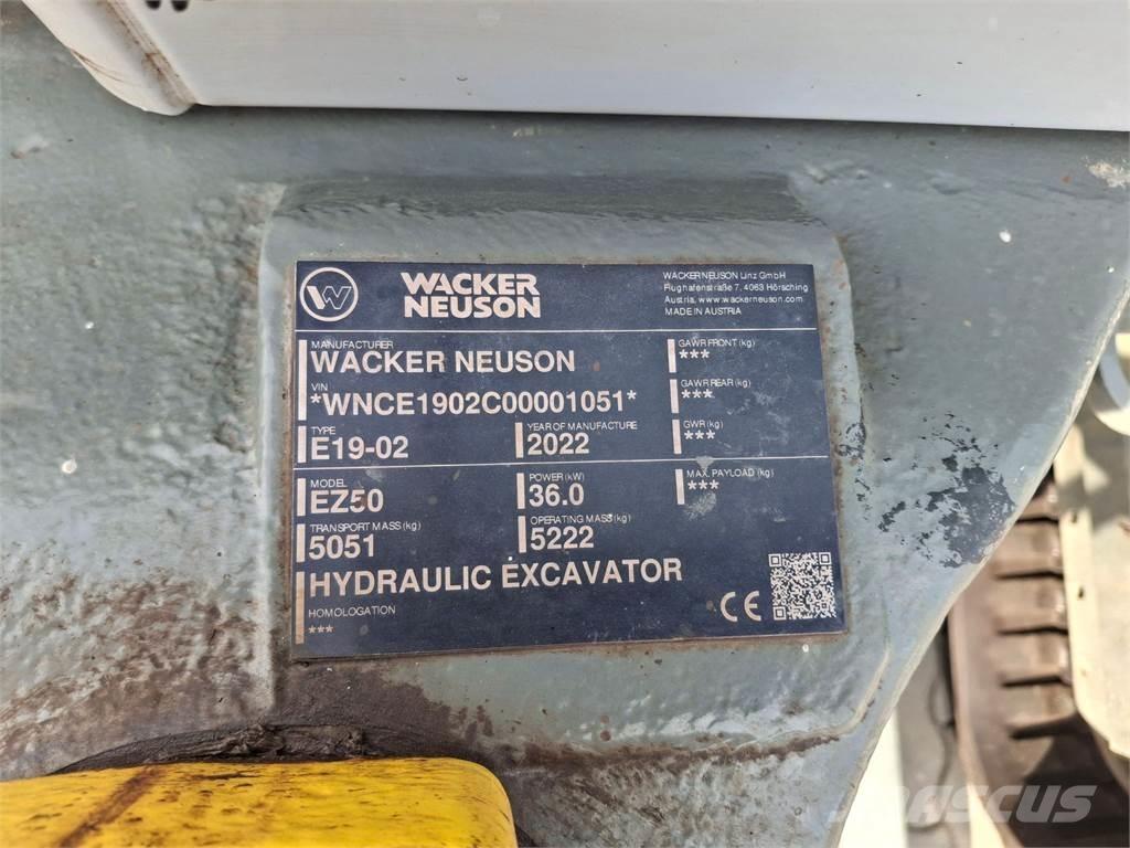 Wacker Neuson EZ50 Rupsgraafmachines