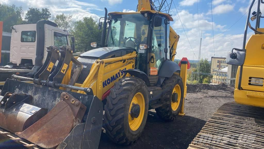 Komatsu WB 93 S Graaf-laadcombinaties