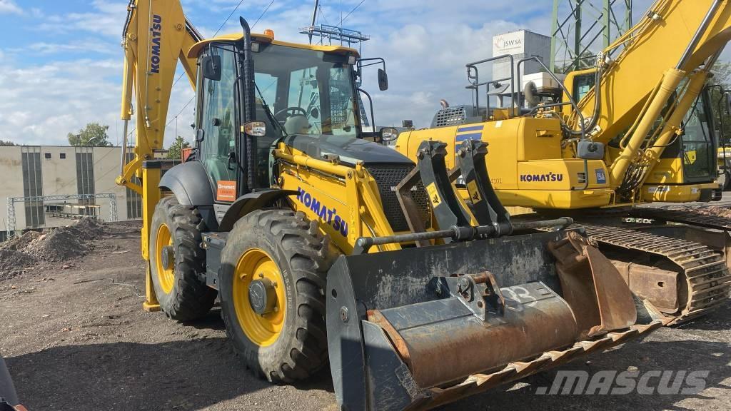 Komatsu WB 93 S Graaf-laadcombinaties