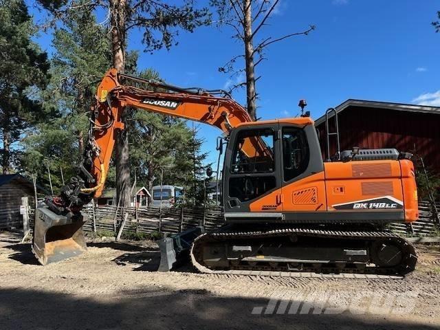 Doosan DX 140 LC Rupsgraafmachines