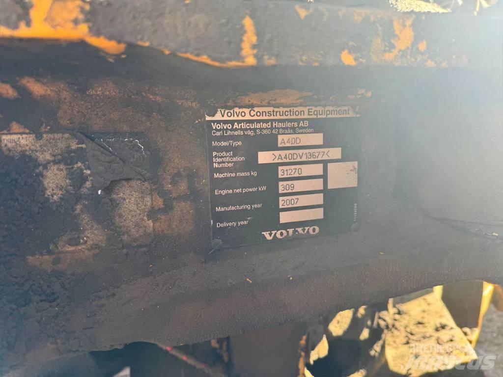 Volvo A 40 D Knik dumptrucks