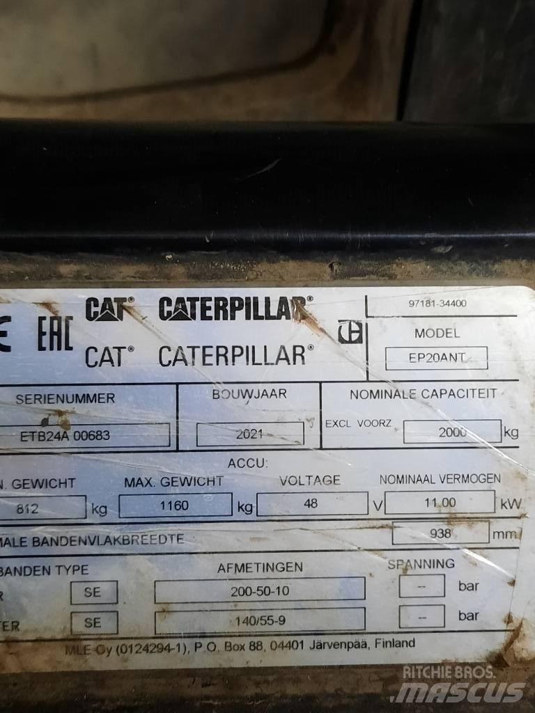 CAT EP20ANT Elektrische heftrucks