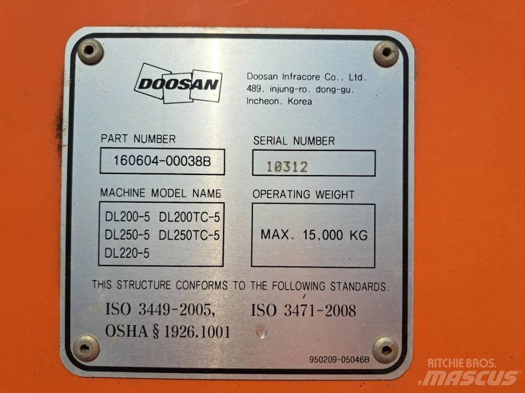 Doosan DL 220 Wielladers