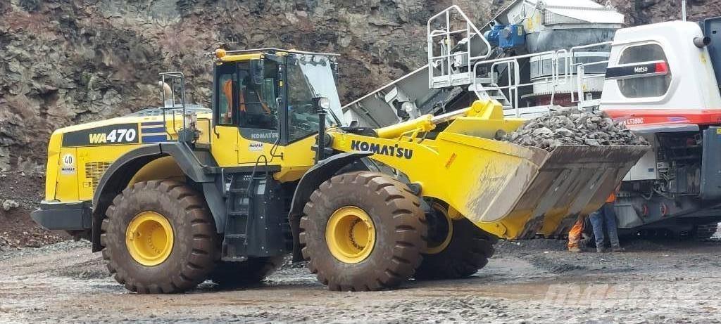 Komatsu WA470-8 Wielladers