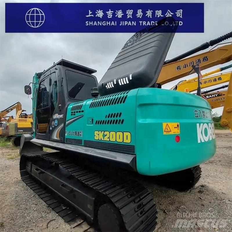 Kobelco SK 200 Rupsgraafmachines
