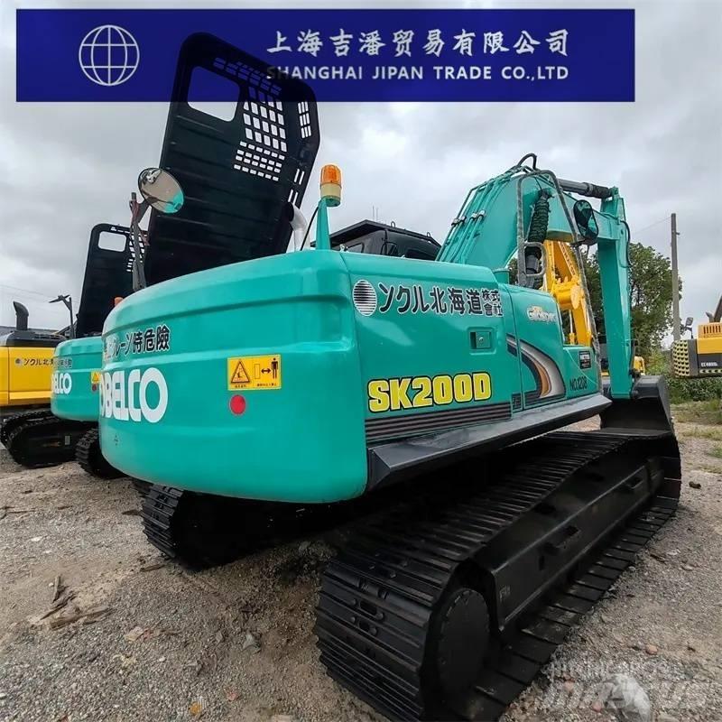 Kobelco SK 200 Rupsgraafmachines
