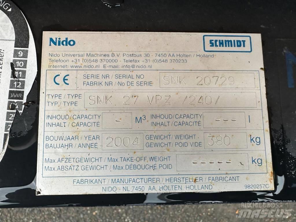 Nido SNK 27 VPZ 240 Sneeuwschuivers en -ploegen