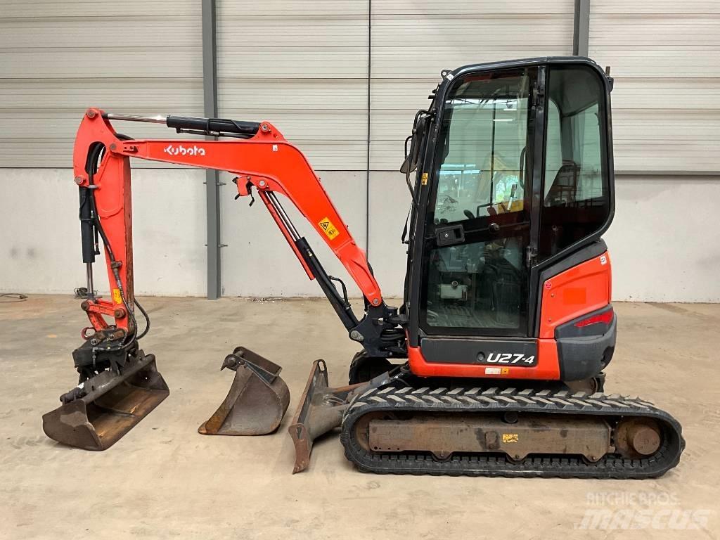 Kubota U 27-4 Minigraafmachines < 7t
