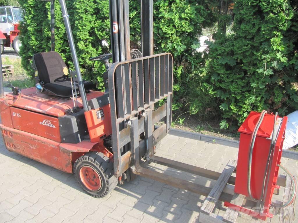Linde E 16 Elektrische heftrucks