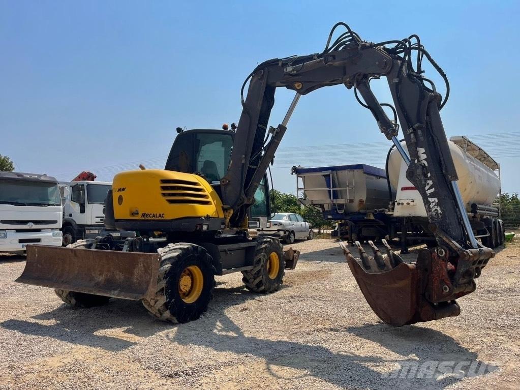Mecalac 714 MW Wielgraafmachines