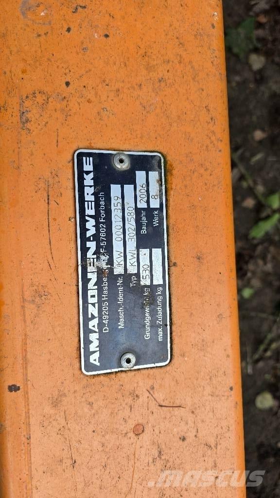 Amazone Taurus 3000 Schijveneggen