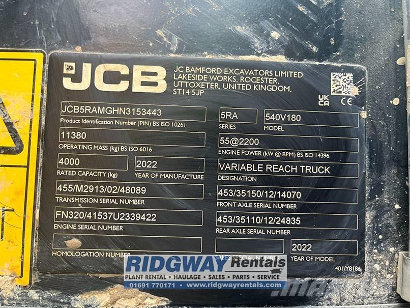 JCB 540-180 Verreikers