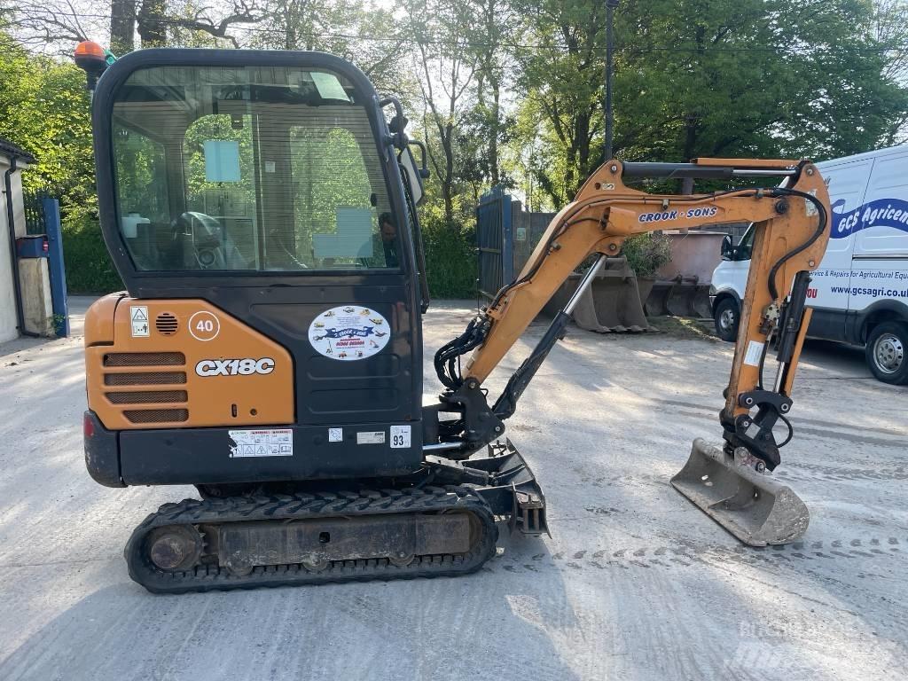 CASE CX 18 C Minigraafmachines < 7t