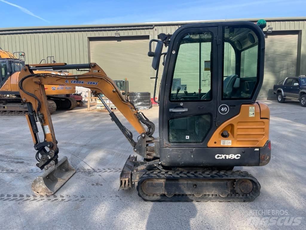 CASE CX 18 C Minigraafmachines < 7t