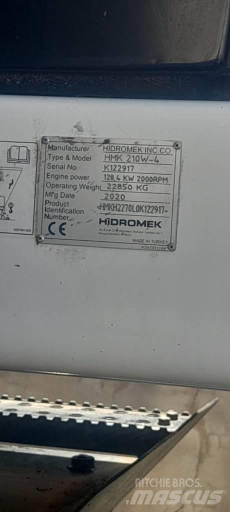 Hidromek HMK 210 W Wielgraafmachines