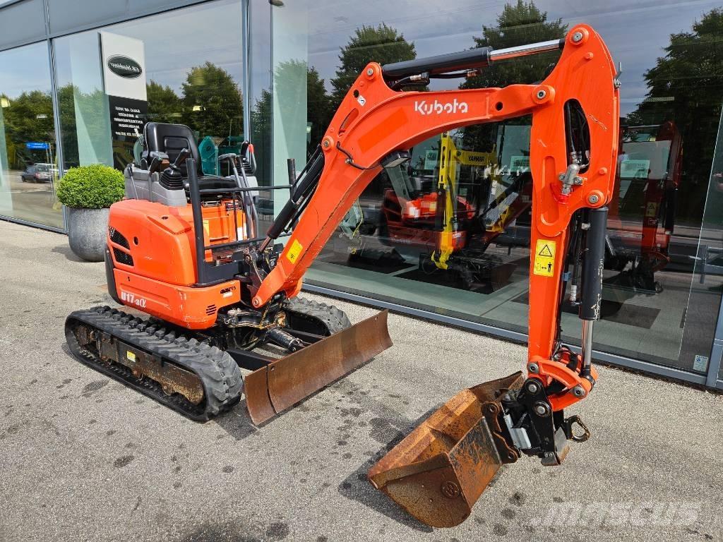 Kubota u17-3a Minigraafmachines < 7t