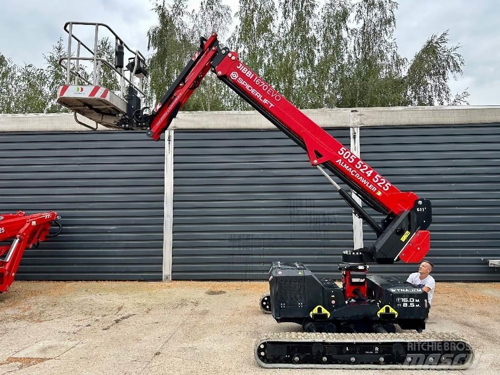 Almac JIBBI 1670 EVO Telescoophoogwerkers