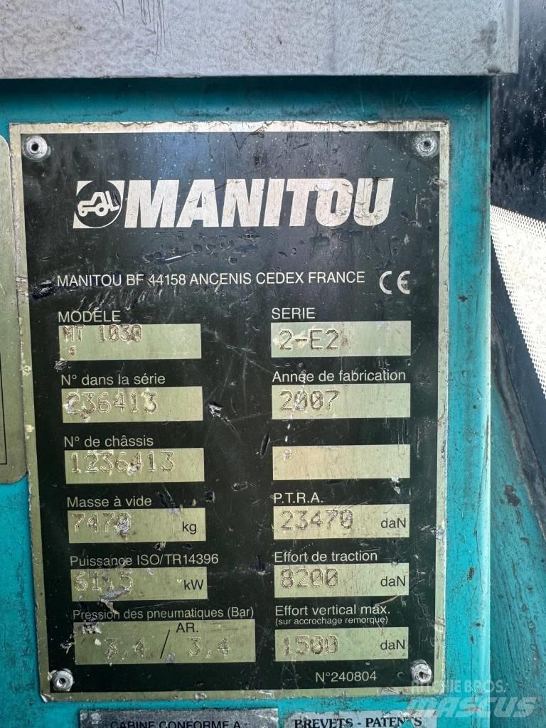 Manitou MT 1030 S Verreikers