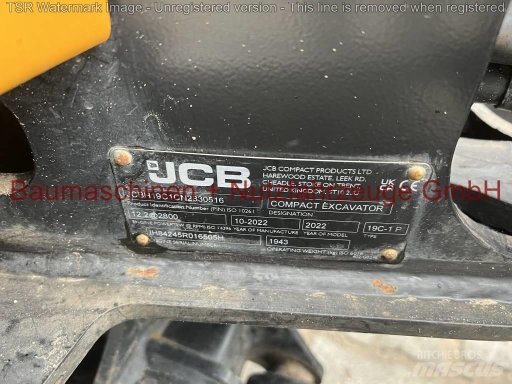 JCB 19C -gebraucht- Minigraafmachines < 7t