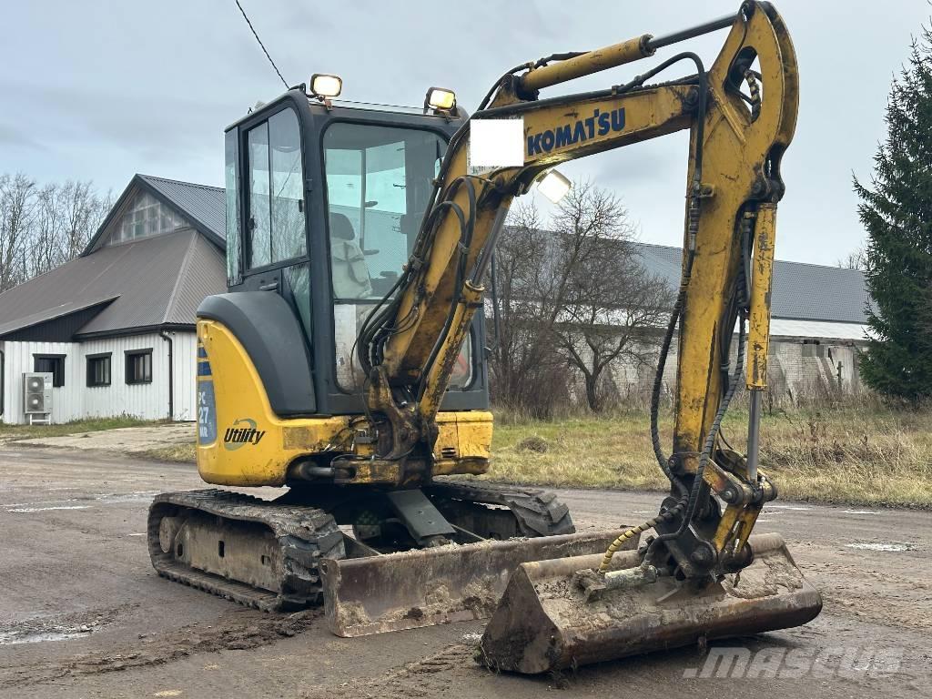 Komatsu PC 27 MR-2 Minigraafmachines < 7t