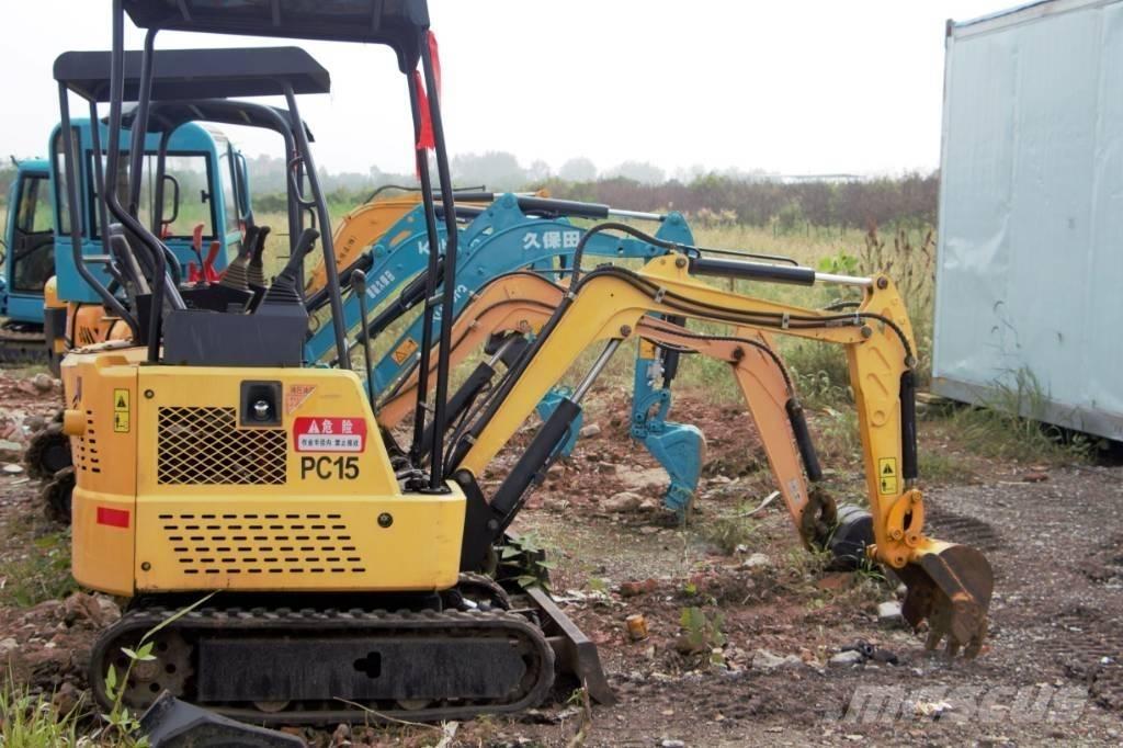 Komatsu pc 15 Minigraafmachines < 7t