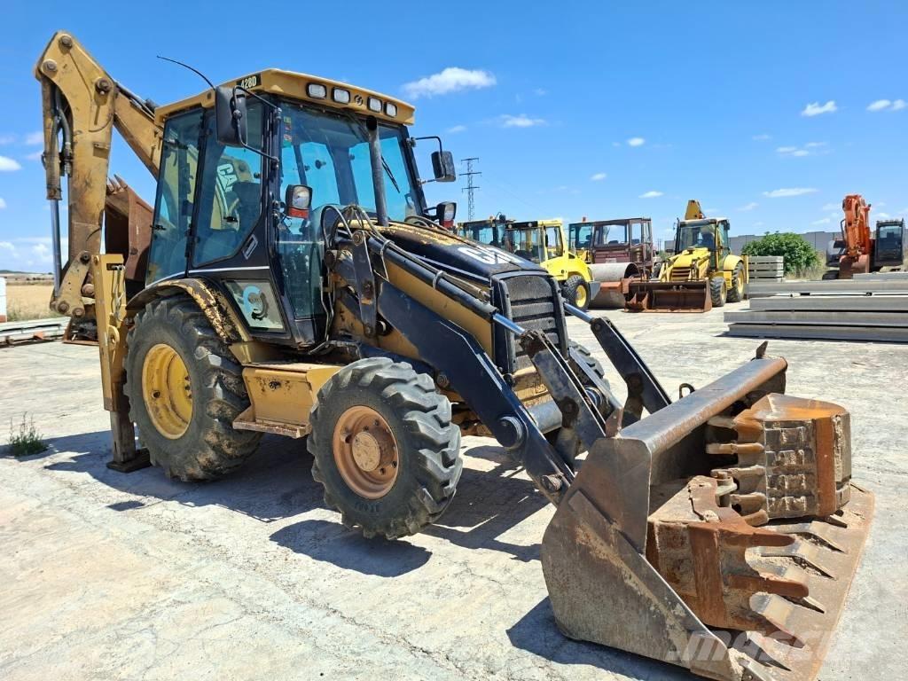 CAT 428 D Graaf-laadcombinaties
