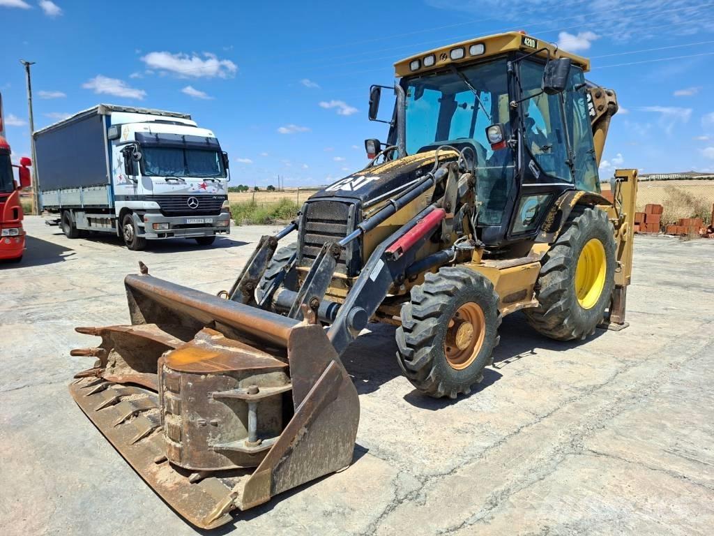 CAT 428 D Graaf-laadcombinaties