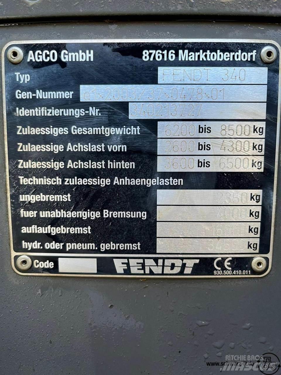 Fendt 313 Vario Tractoren