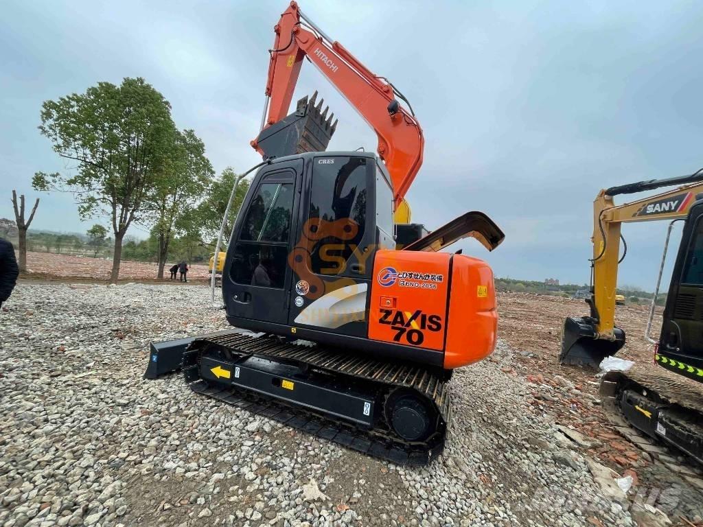 Hitachi ZX 70 Midigraafmachines 7t - 12t