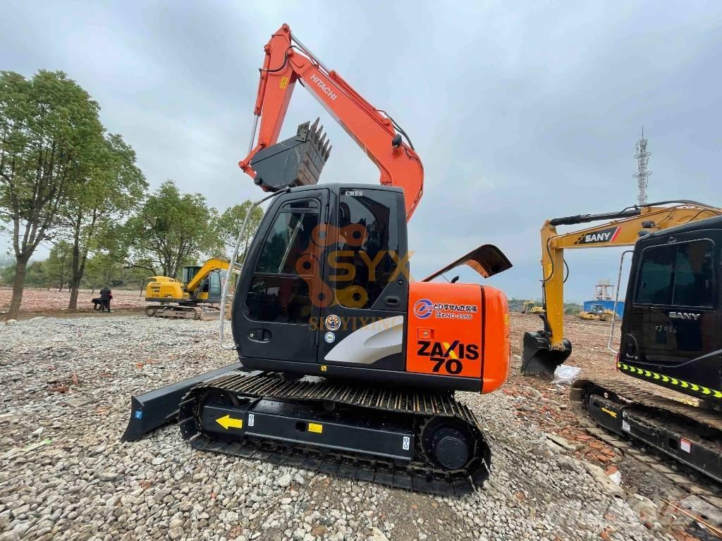Hitachi ZX 70 Midigraafmachines 7t - 12t