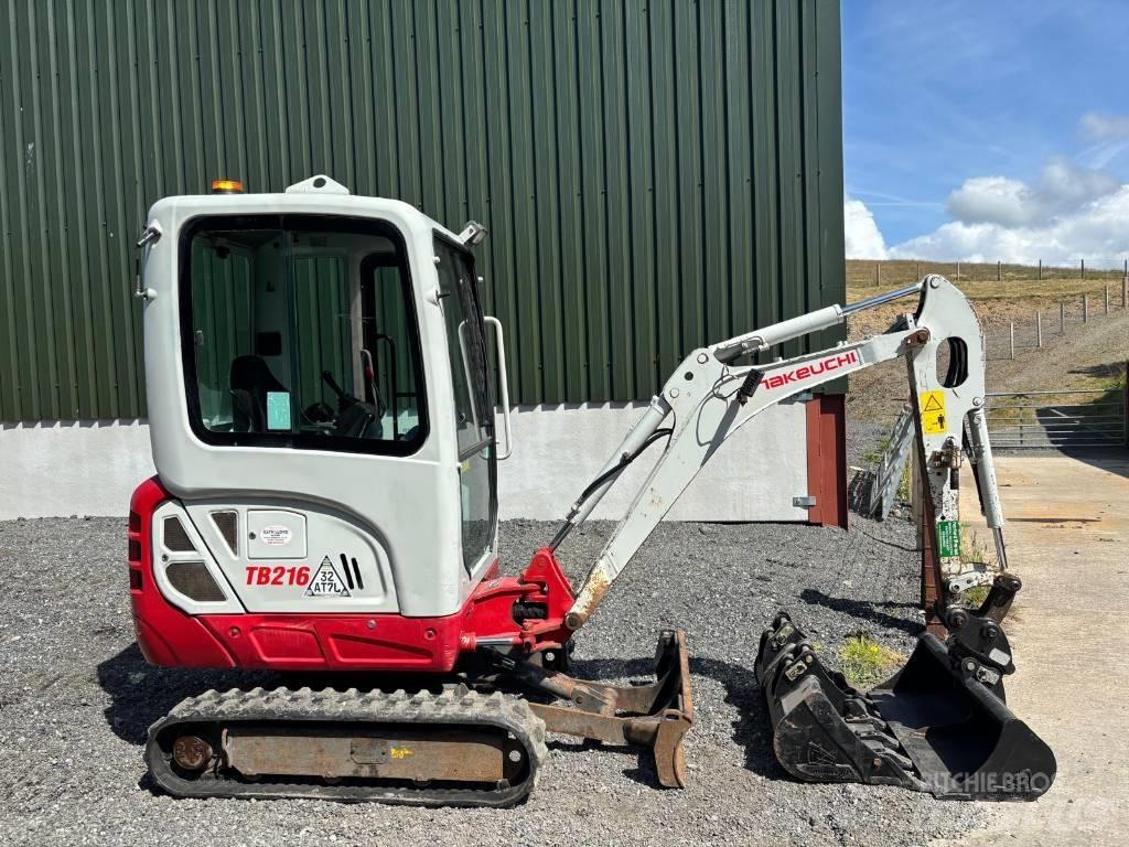 Takeuchi TB 216 Minigraafmachines < 7t