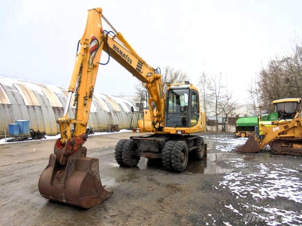 Komatsu PW 130ES-6K Wielgraafmachines