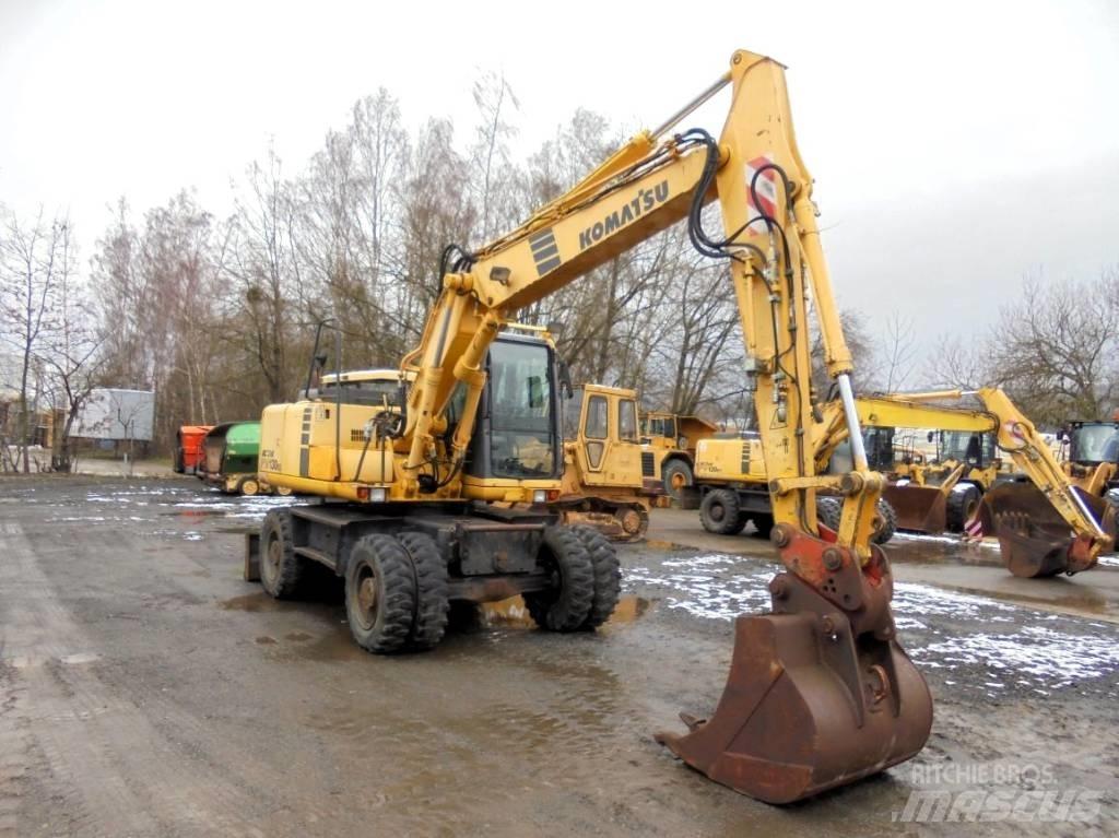 Komatsu PW 130ES-6K Wielgraafmachines